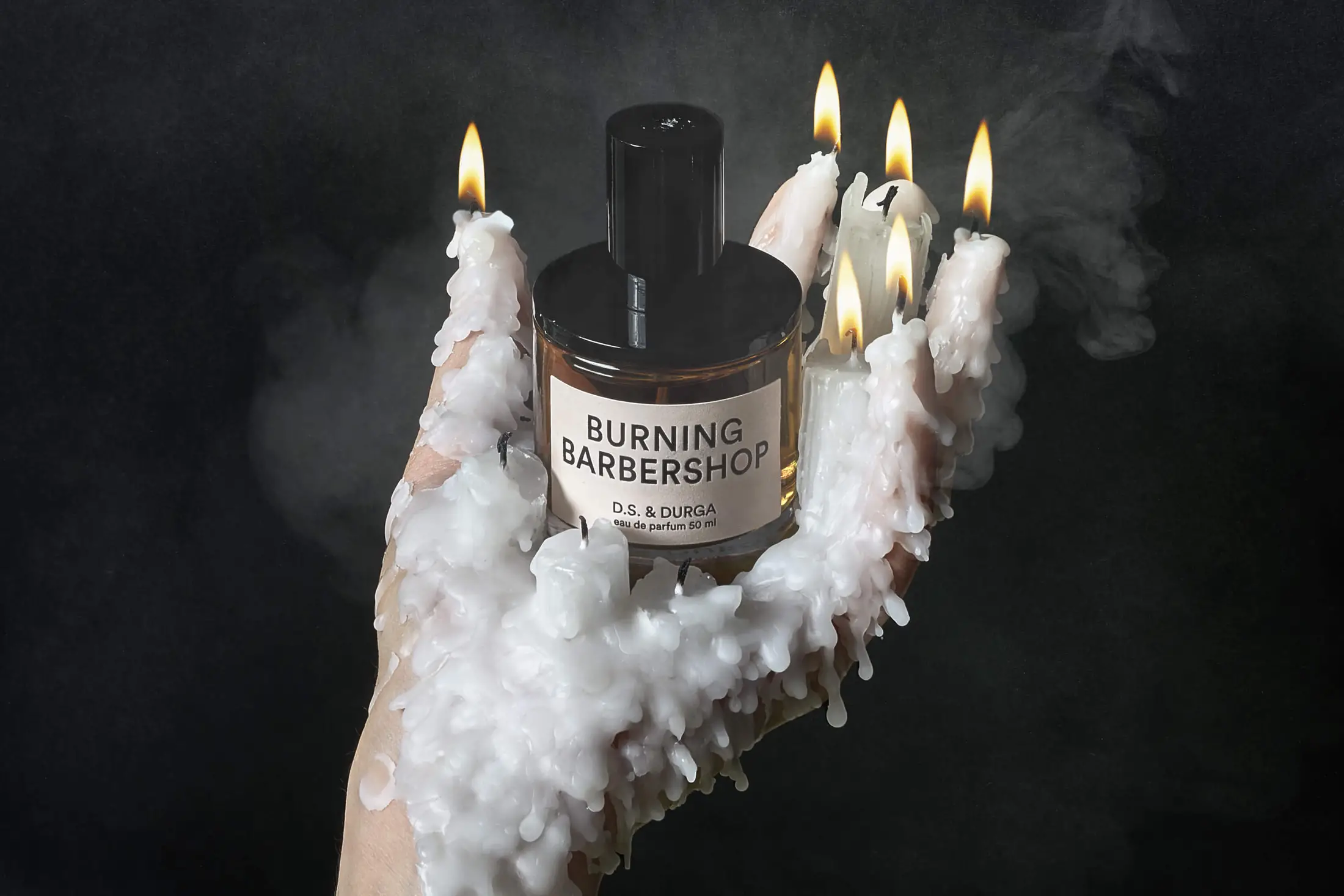 BURNING BARBERSHOP RECTANGLE