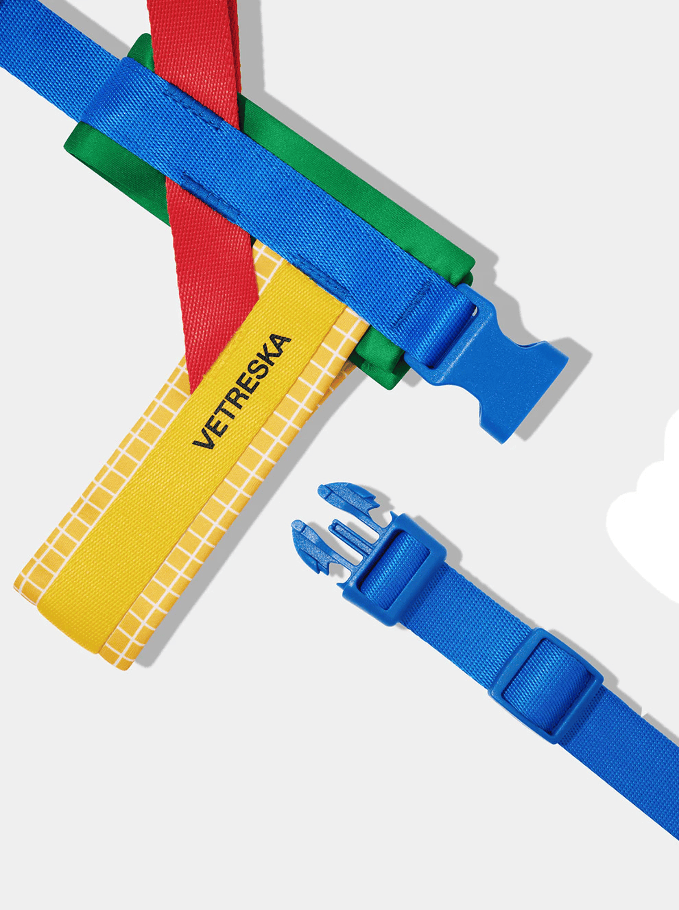 VETRESKA Chroma Pet Harness Lesah Set Yellow 3
