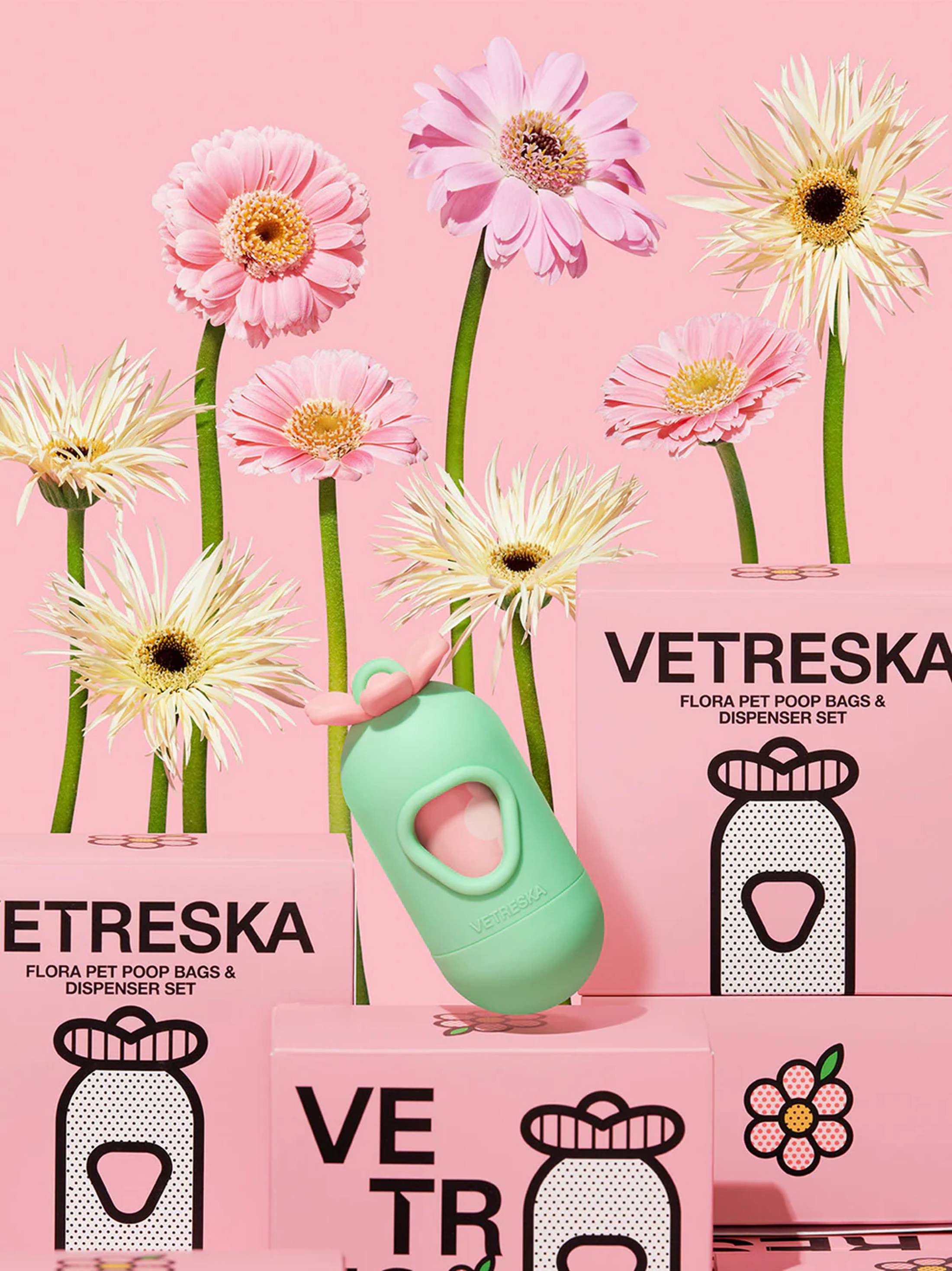 VETRESKA Flora Pet Poop Bags Refill Set 20 Rolls 3 9206a677 c4ab 4fdf a537 1c606454ea9c